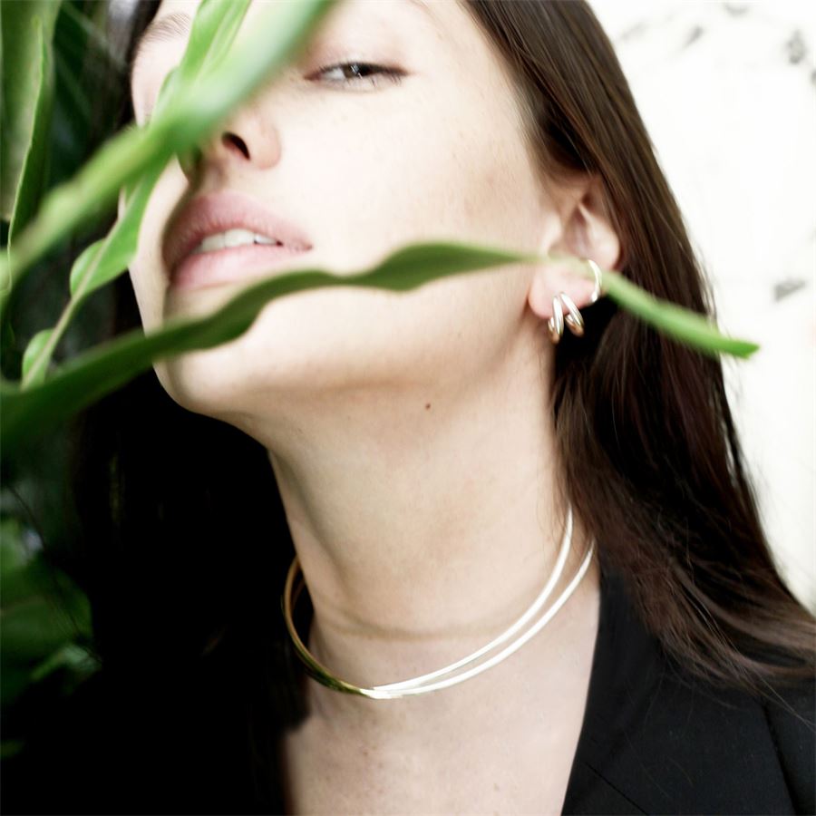 Collana choker multifilo 2 elementi 'Neon' NEON | CL2 FAGBR